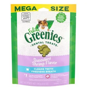 4.6 oz. Greenies Feline Shrimp - Treats